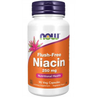 NOW - ВИТАМИН Б-3 НЕДРАЗНЕЩА ФОРМА Flush-Free Niacin 250 мг - 90 Капсули